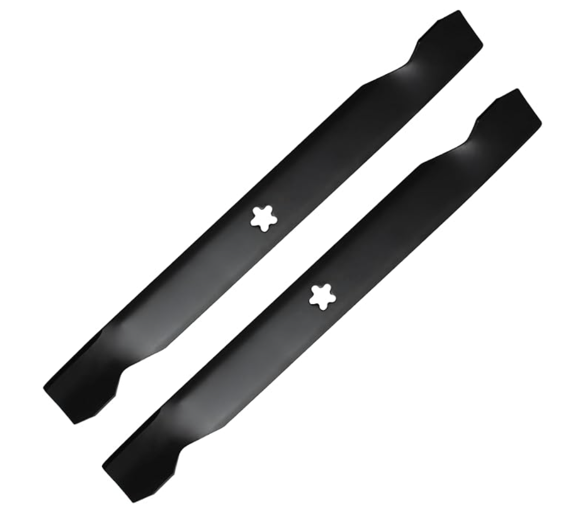 2-Mower Blade Set for 42" Cut Poulan/Husqvarna/Craftsman Replaces 138498, 138971, 127843, 532138971, 532127843, 532138498, CMXGZAM110136