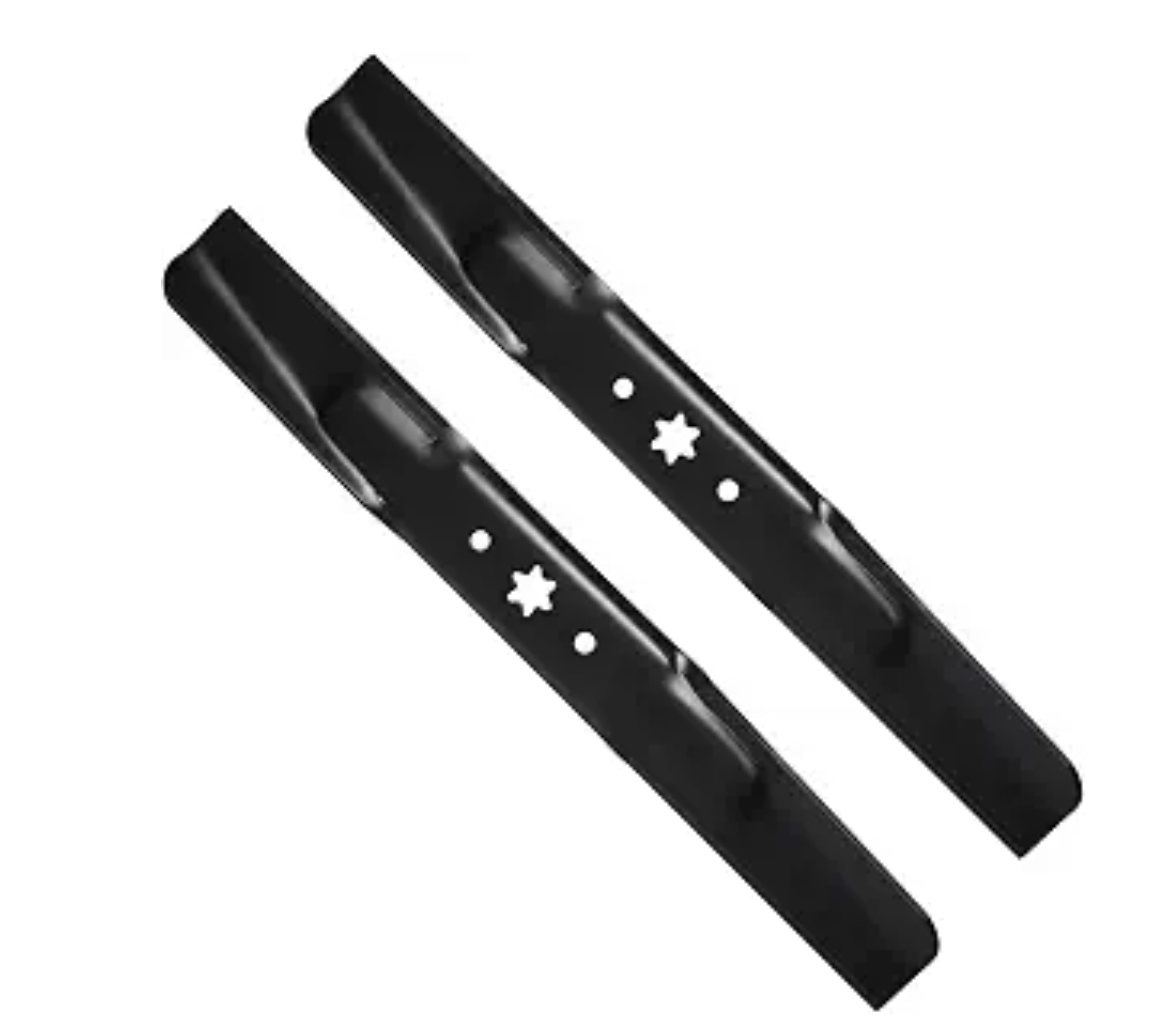 42" Deck Replacement High Lift Blades for 942-04308 942-04308A 742-04308 742-04312 942-04312- Compatible with Cub Cadet XT1-LT42 XT2-LX42 Riding Mower Craftsman LT1500 Troy Bilt Bronco 42 - 2 Pack